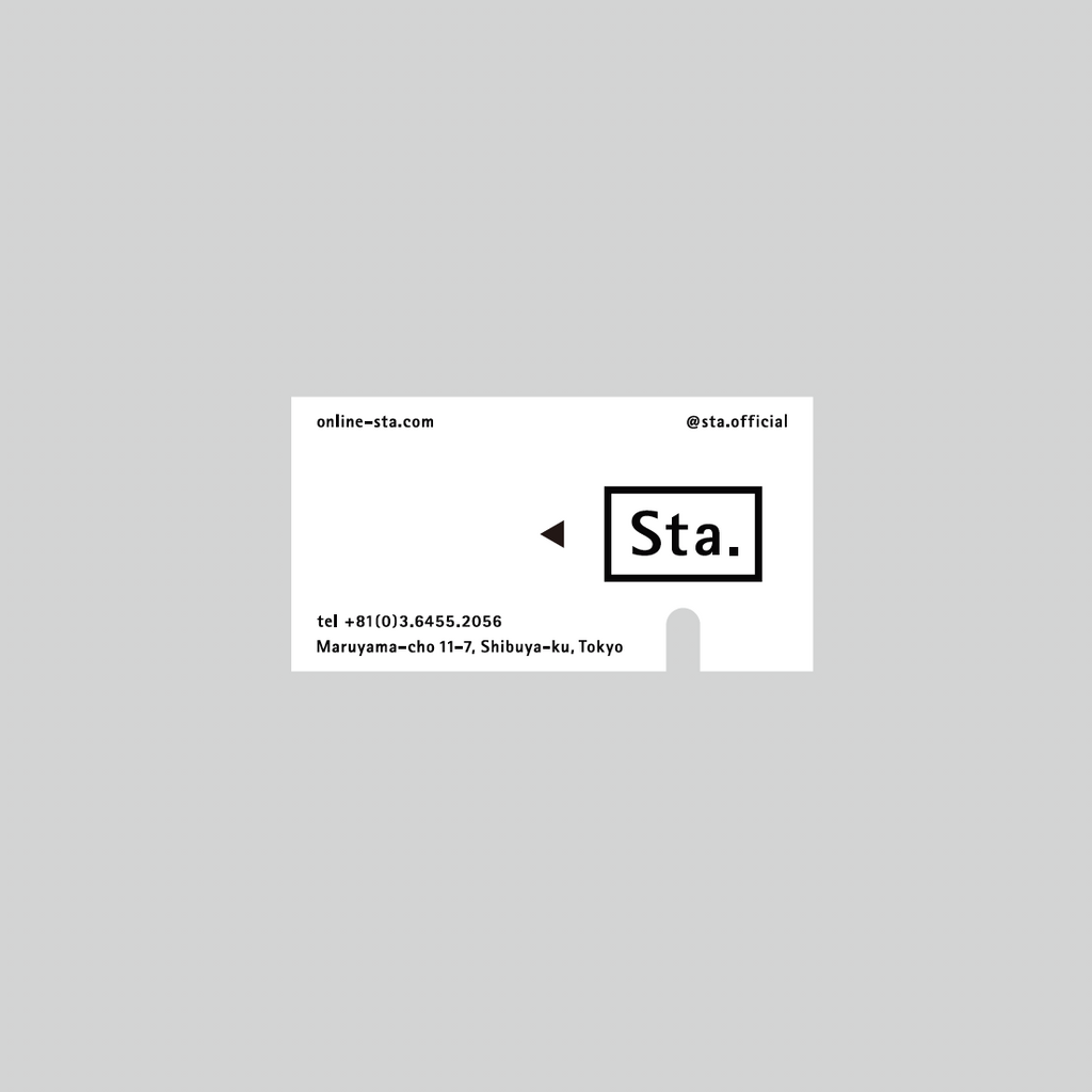 Sta. ステッカー
